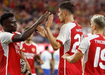 Liga Inggris: Arsenal Perkasa, City Tertahan