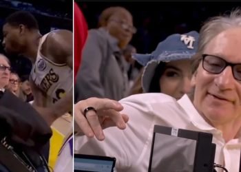 Maher Injured by NBA Player’s Courtside Crash