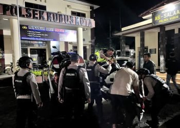 Polisi Gagalkan Tawuran Remaja Kudus, Sita Celurit dan 12 Motor