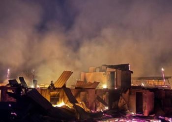 Api Tarawih: Kronologi Kebakaran Hanguskan Puluhan Rumah di Galung Tuluk Polman