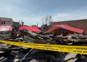 Tenda Darurat Sambut Lebaran: 58 KK Korban Kebakaran Galung Tulu Berharap Uluran Tangan