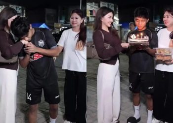 Betrand Peto Canggung Saat Sarwendah Beri Kejutan Ultah