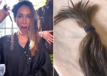 Myleene Klass Sheds Her Hair for a Good Cause