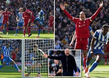 Brighton 2-1 Liverpool: Reds Outplayed, Outrun, and Outfought Again