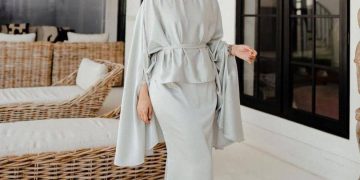 Padu Padan Dress Satin Lebaran Memukau
