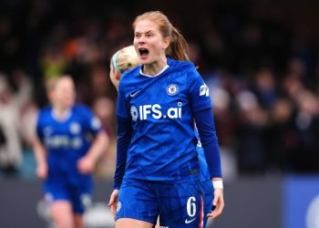 Nusken’s 7-goal masterclass fires Chelsea to WSL second