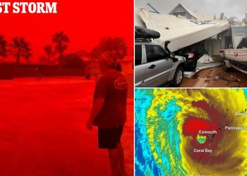 Cyclone Chaos: Australia Dusted by 100km/h Winds