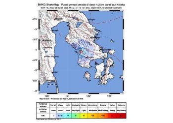 Gempa Kolaka: Guncangan M 1,8 Sabtu Pagi Tak Terasa