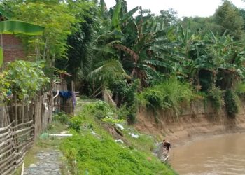 DPRD Mendesak Balai Sungai Atasi Abrasi Ancam Rumah Warga