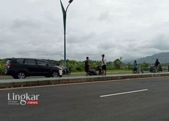 Jalintim Pelalawan Rawan Kecelakaan, Pemudik Waspada!