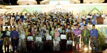 Wakil Ketua I DPRD Batam Hadiri Penutupan MTQH XXXIV, Sagulung Raih Juara Umum