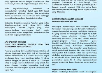 PLN tingkatkan K3 untuk listrik andal dan aman bagi masyarakat