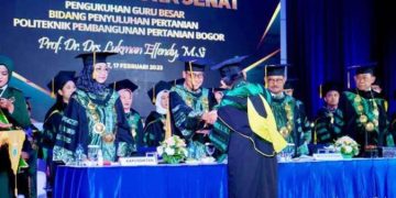 Politeknik Pertanian Negeri Pangkep Dapat Dua Guru Besar Baru