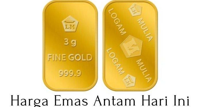 Harga emas Antam turun Rp 44 ribu hari ini, Senin April 2026: Cek daftarnya