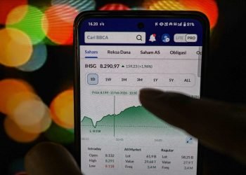 IHSG Naik 0,80% ke 7.148 Didorong BBCA, BREN, dan TLKM