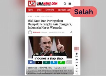 Pemerintah Iran Peringatkan Indonesia Soal Perang?