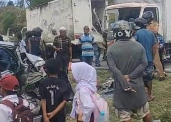 Empat Korban Kecelakaan di Jalan Tol Gorontalo