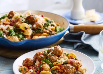 Creamy Italian sausage pasta for a lazy dinner