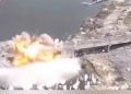 Ukrainian Forces Use British Drones to Blow Up Russian Bridge in Historic Strike