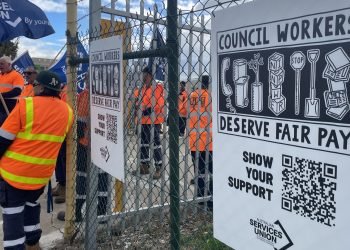 Council workers halt bin collections and issue fines in pay row