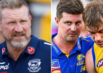 Nathan Buckley Clashes with AFL Legend Over Harley Reid as Eagles Pressed to Target Rival
