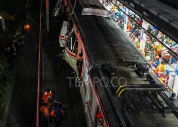 KNKT Selidiki Kecelakaan Kereta di Stasiun Bekasi Timur