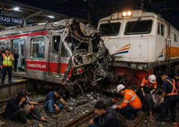 Kronologi Kecelakaan Maut KRL dan Argo Bromo Anggrek