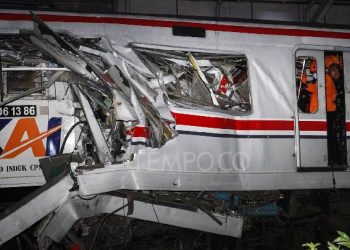 Prabowo Minta Penyelidikan Kecelakaan Kereta di Bekasi