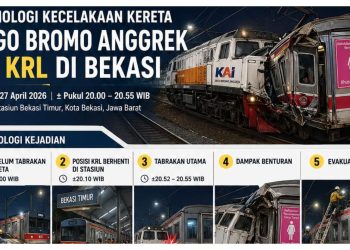 Dampak Kecelakaan Kereta di Bekasi, Ratusan Perjalanan Terhambat, Keterlambatan di Cirebon