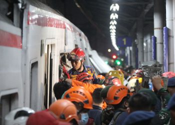 588 Penumpang KA Terdampak Kecelakaan Kereta di Bekasi