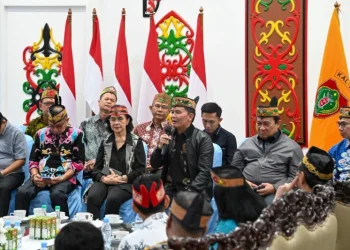 Gubernur Agustiar Sabran Perkuat Persatuan dengan Tokoh Nasrani Kalteng