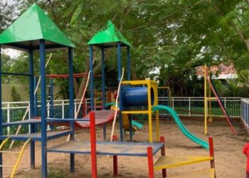 Wisata Kalsel – Taman Landasan Ulin Menyediakan Jalur Lari untuk Orangtua
