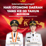 Selamat memperingati Hari Otonomi Daerah ke-30