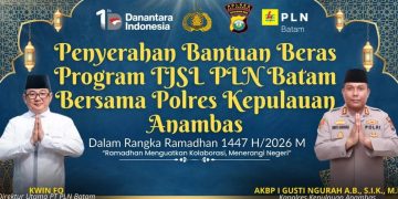 Sinergi PLN Batam, Polres Anambas, dan Mahasiswa Salurkan Sembako untuk Warga Prasejahtera