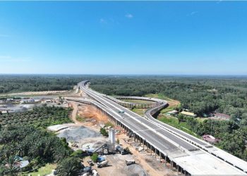 Progres 4 Seksi Tol Betung-Jambi: Seksi 1A Capai 57 Persen