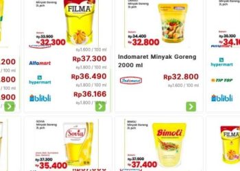 Promo Minyak Goreng Termurah Alfamart & Indomaret Hari Ini