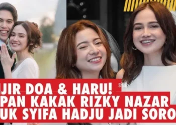 Kakak Rizky Nazar Teringat Sesuatu Saat Lihat Syifa Hadju dan El Rumi Menikah
