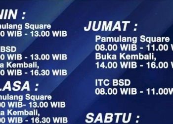 SIM Keliling Tangerang 28 April 2026, Digelar di Dua Lokasi