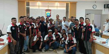 Sekretaris Komisi I DPRD Kota Batam Anwar Anas Hadiri Mediasi Rencana Aksi Supir Truk BAJ di Mapolresta Barelang
