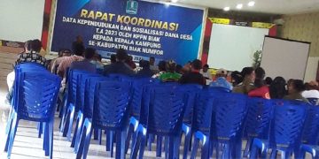 Pemkab Biak Gelar Pelatihan Kepemimpinan untuk 249 Kepala Kampung