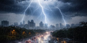 Prakiraan Cuaca Jawa Barat 6 Mei 2026: Hujan Siang hingga Sore, Waspadai Petir!