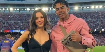 Olivia Rodrigo Hadiri El Clasico Real Madrid vs Barcelona