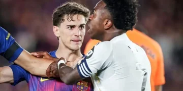 Gavi Buka Suara Soal Perselisihan dengan Vinicius Pasca El Clasico