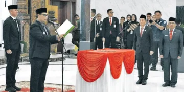 Mutasi Besar, Bupati Batara Lantik 135 Pejabat