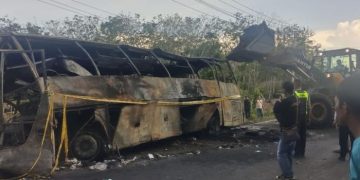 Daftar Korban Tewas Tabrakan Bus ALS vs Truk BBM di Jalinsum Muratara