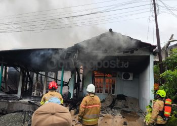 Rumah Rp500 Juta Ludes Terbakar Sebelum Direnovasi di Bontang Baru