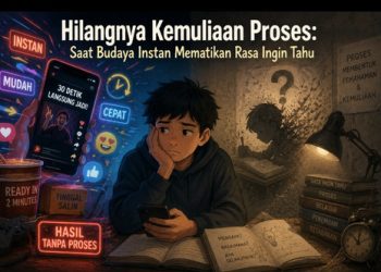 Kehilangan Kemuliaan Proses: Budaya Instan Menghancurkan Rasa Ingin Tahu