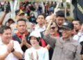 Keceriaan Amsakar-Li Claudia bersama Buruh Batam, MayDay Diisi Aksi Positif