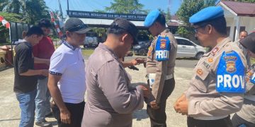 Propam Polres Padang Lawas Periksa Ponsel Anggota untuk Cegah Judi Online di Internal Kepolisian