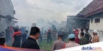 77 rumah terbakar, 251 jiwa terdampak di Pardede Lhokseumawe